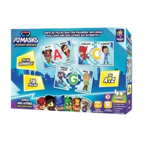 Jogo Educativo das Letras PJ Mask